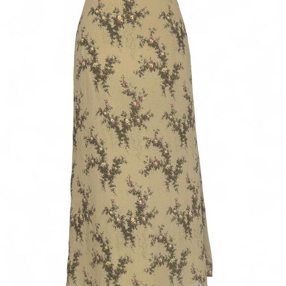 Rena Rowan Silk Prairie Maxi Skirt  - Cottagecore, fairycore, vintage - Picture 1 of 4